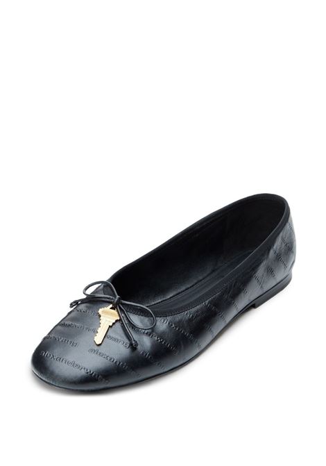 Black key-detail quilted ballet flats Alexander Wang - women ALEXANDER WANG | 30325F037001